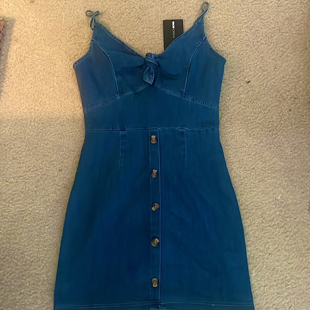 Jean dress 🌼